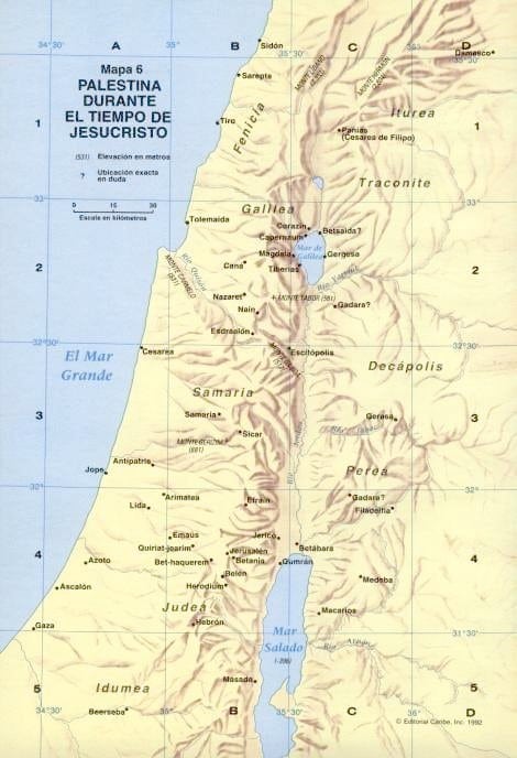 Palestina en tiempos de Cristo